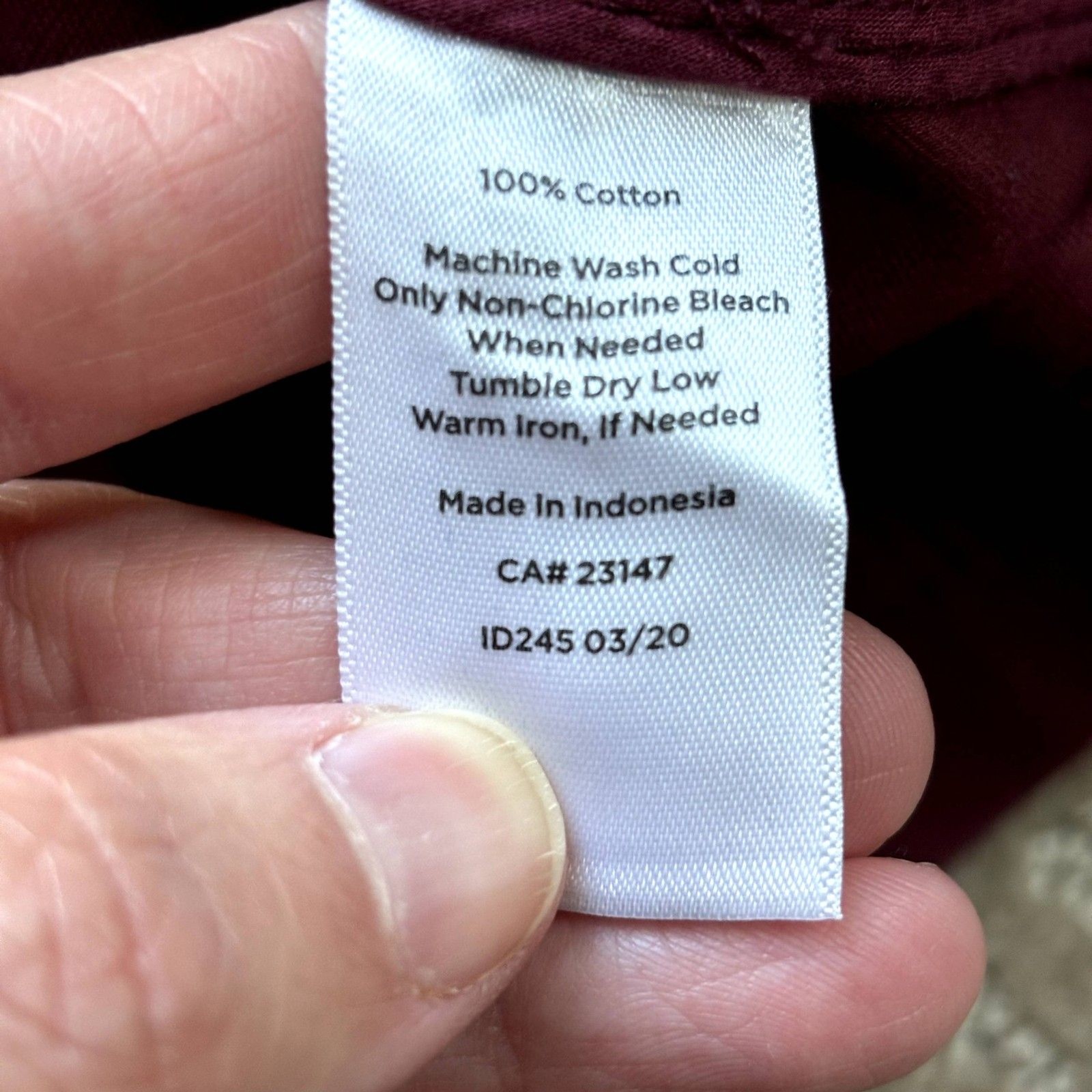 Talbots Utility Safari Jacket Women’s XS Burgundy Adjustable Waist Snap Zipper