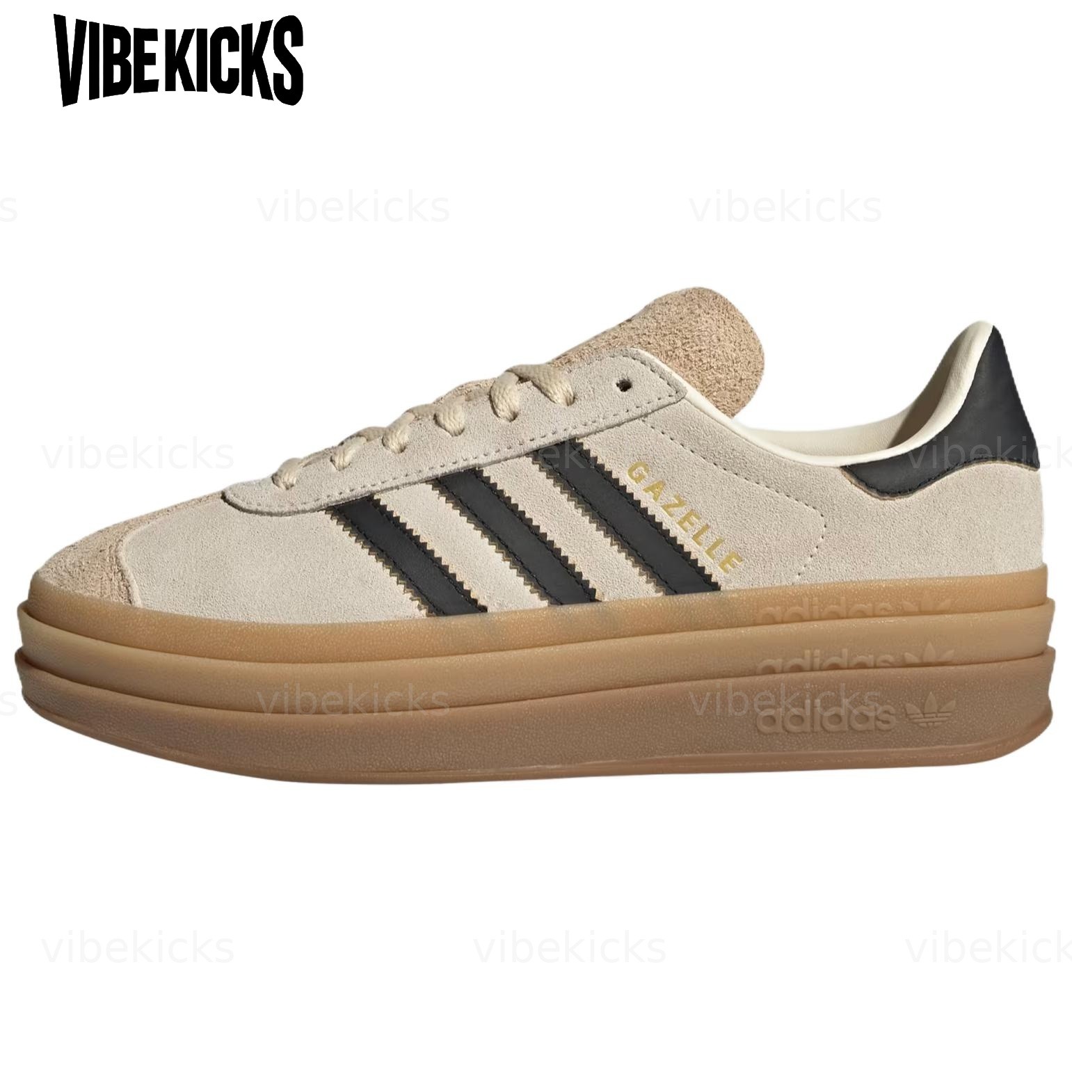 Adidas Wmns Gazelle ‘Cream Black Gum’ JS3892 Women New