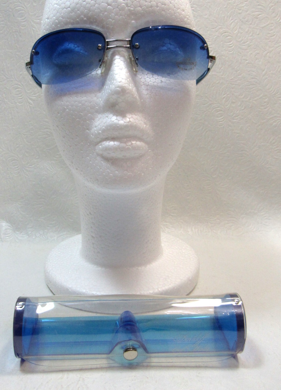 Davidoff Cool Water Sunglasses & Case Rimless UV Protection New