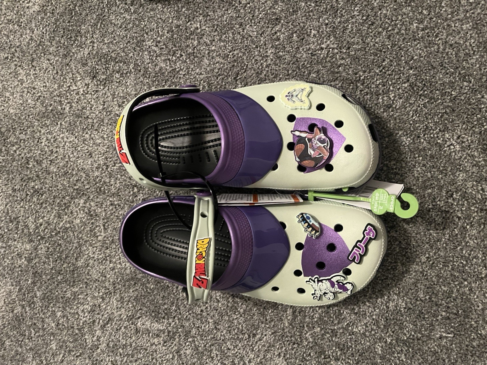 Crocs Dragon Ball Z Frieza Purple Classic Clogs Unisex Adults Men’s 10 Womens 12