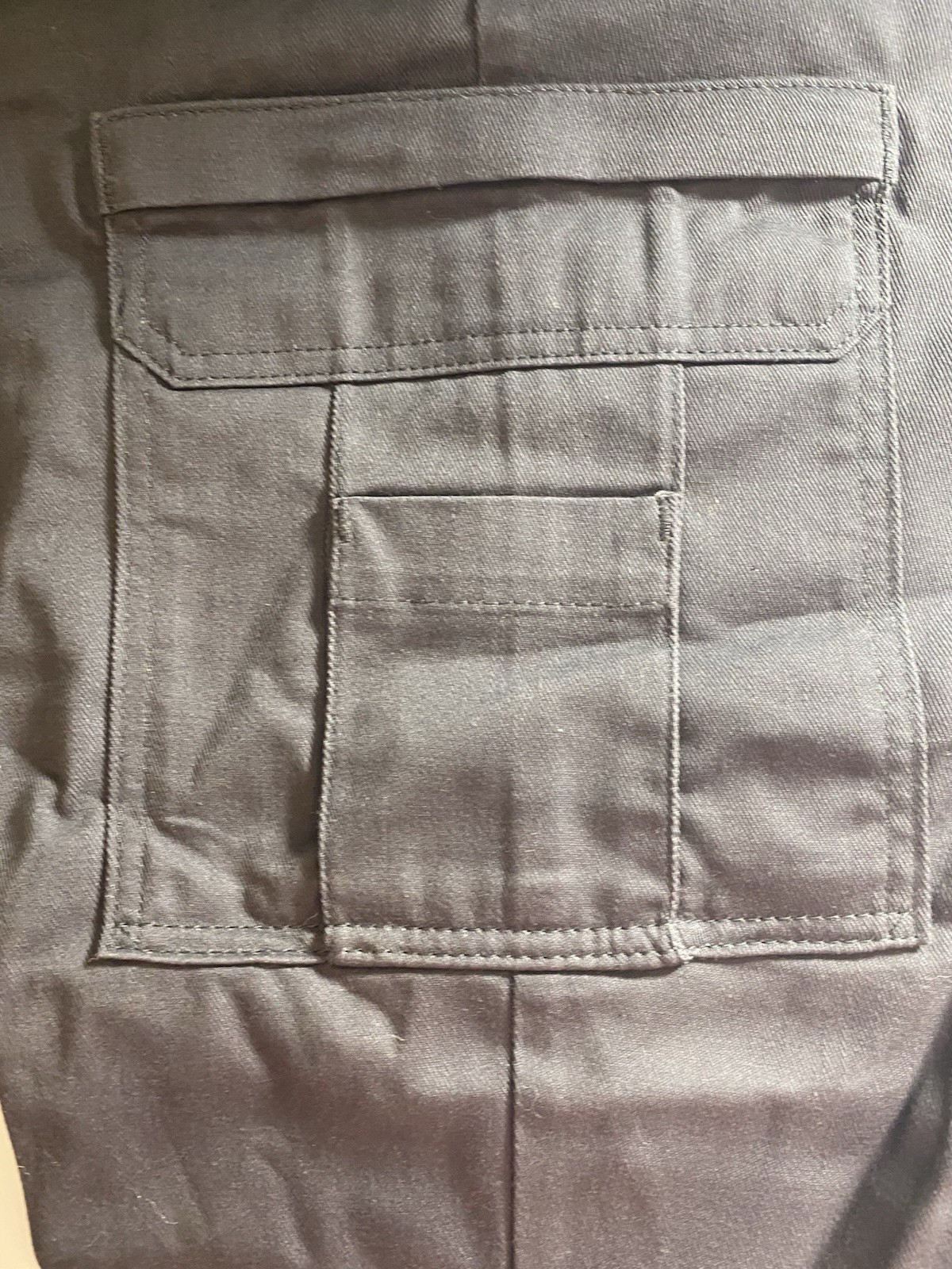 Dickies Men’s Gray Cargo Work Pants 36/34 Cotton Twill LP337CH