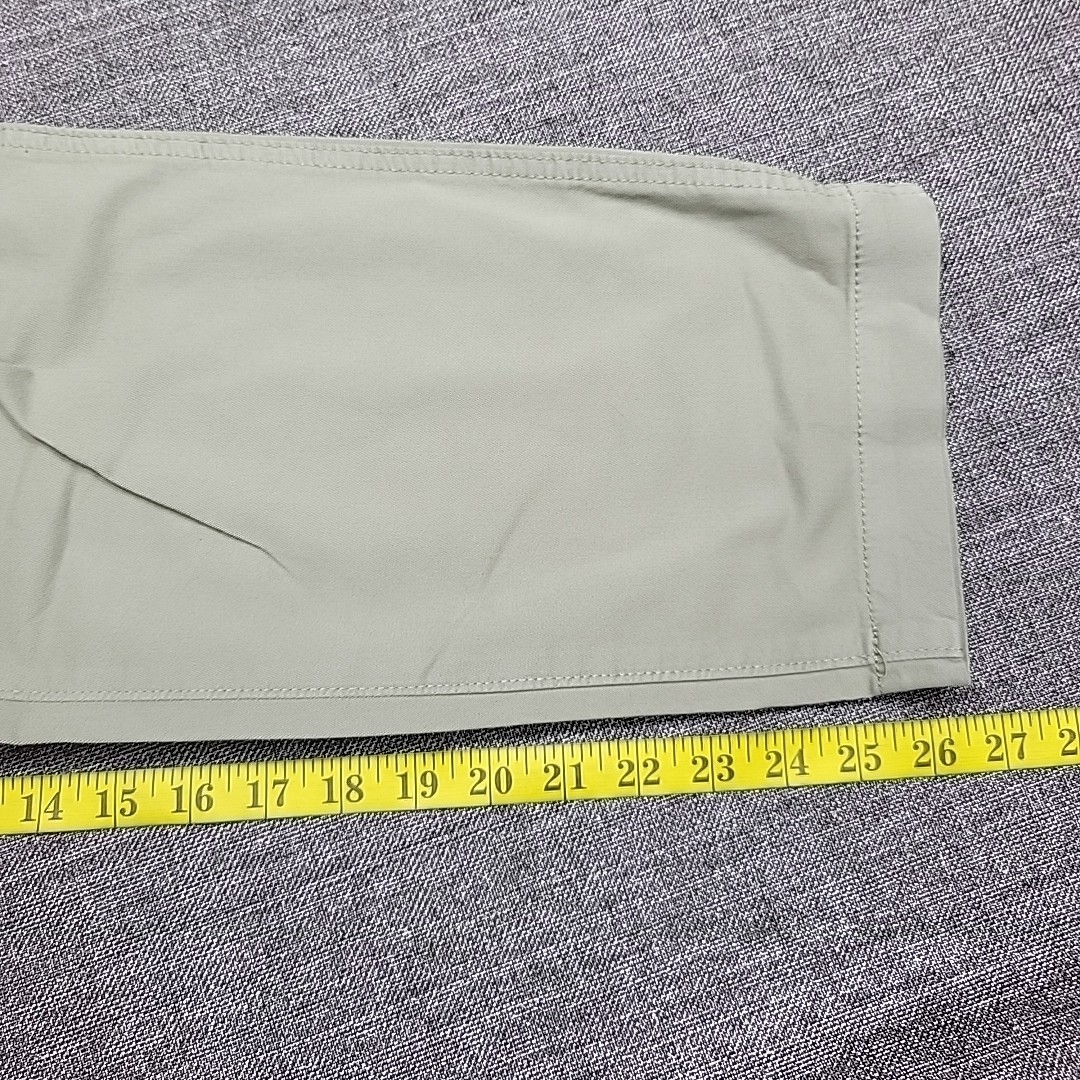 GAP Womens Button Zip Fly Stretch Cotton Pants w Pockets Green Size 12