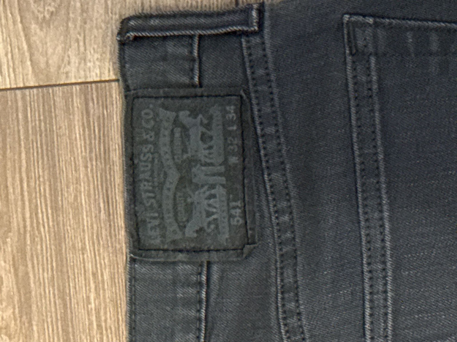 Levi’s 541 Athletic Taper Jeans 32×34 Black