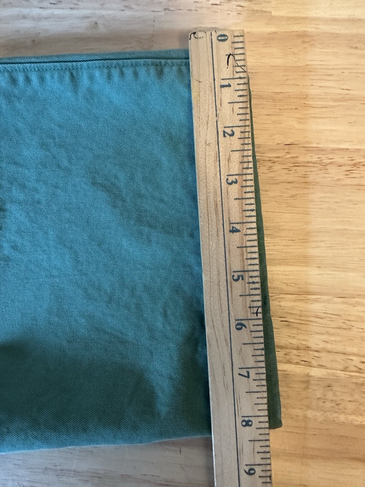 Savane Mens Comfort Summer Pants 34X30 100 Percent Cotton Green Preowned