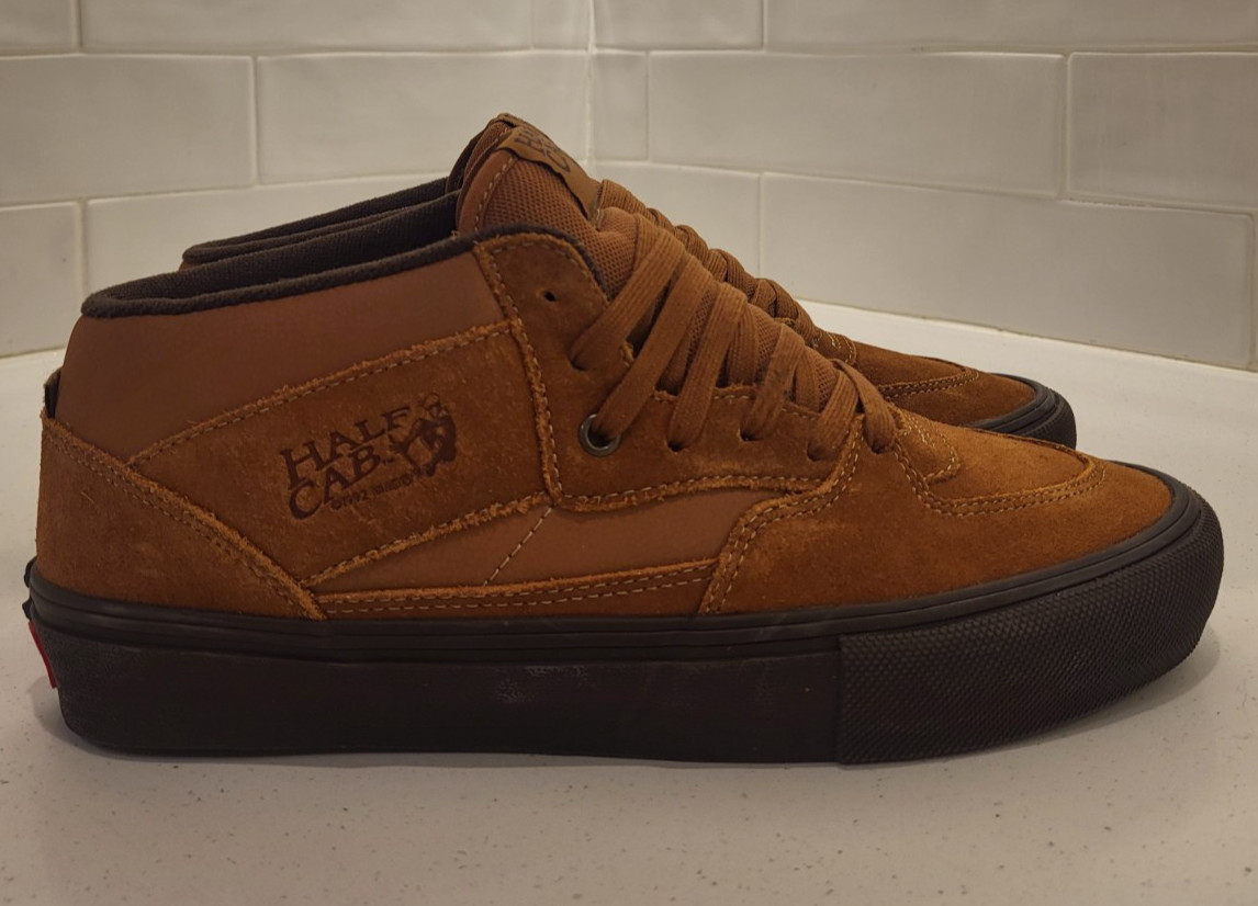 Vans Skate Half Cab Golden Brown Men’s size 9 Spitfire BAKER FA Anti Hero