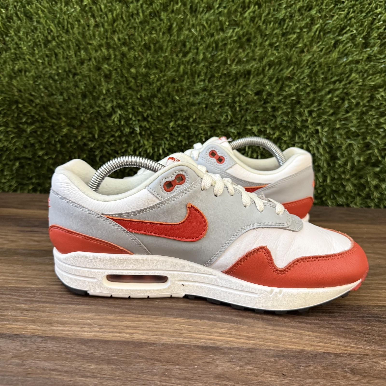 Nike Air Max 1 LV8 White Martian Sunrise DH4059 102 Size 8.5 Shoes
