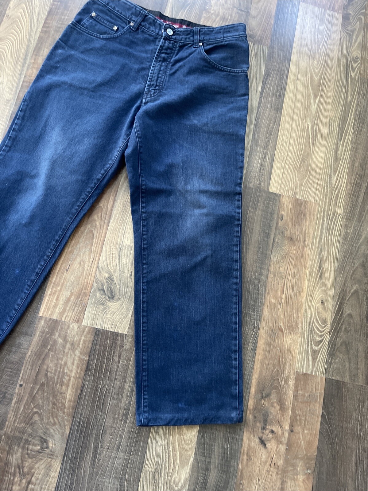 Cartier Jeans Division Men actual fit W32 L27.5 Blue Made in France *READ
