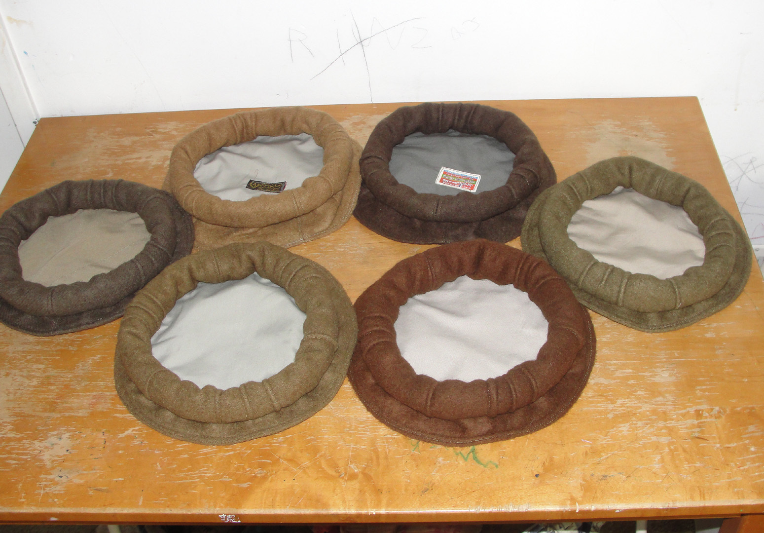 Afghanistan Tribal Warm Winter Wool Hat Beret Pakol Hat Top Afghan Army CHITRAL