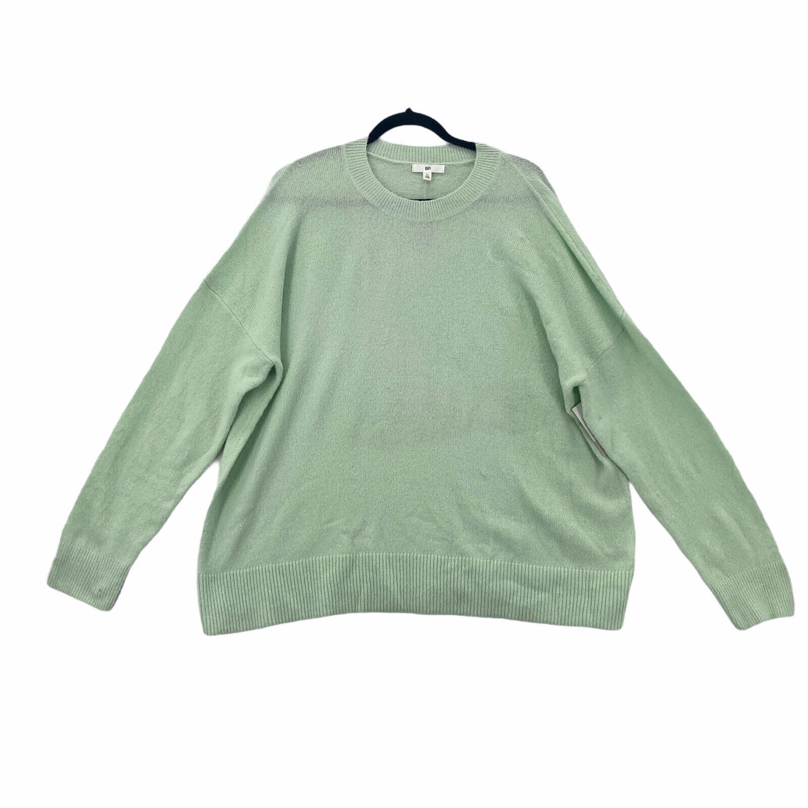 BP Sweater Womens XL Mint Green Acrylic Blend Pastel Academia Cozy Soft Girl NWT