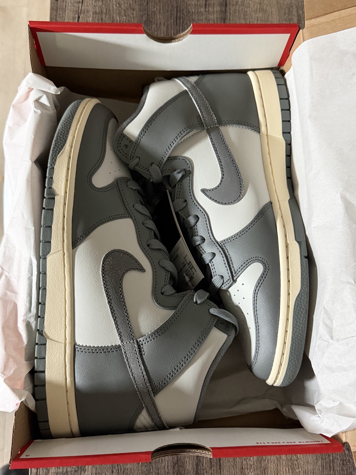 Nike Dunk High Retro SE Vintage “Light Bone/Tumbled Grey” DM0582-001 New [7-12]