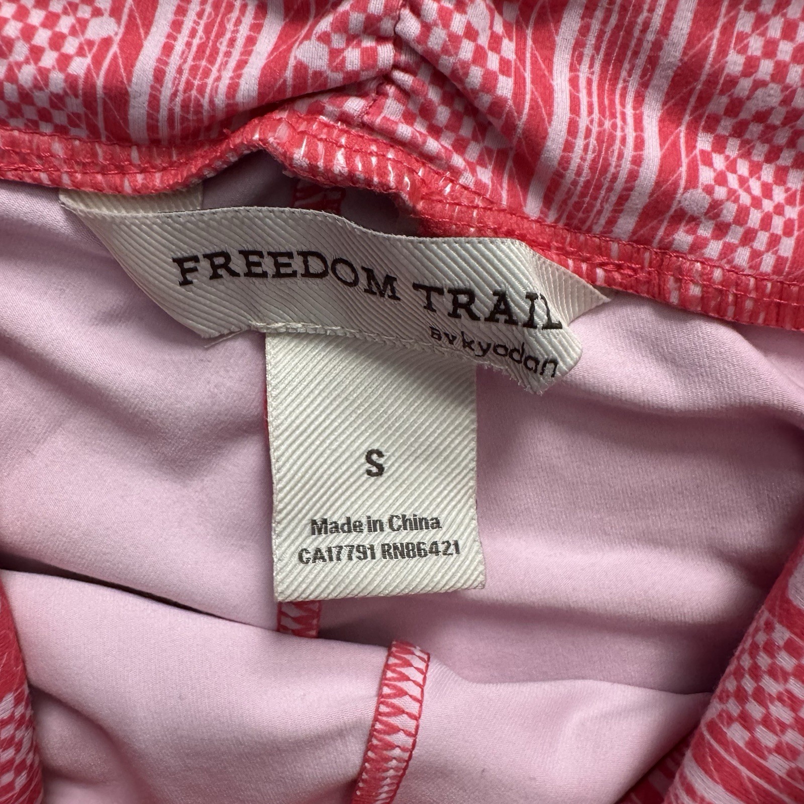 Freedom Trail by Kyodan Bright Pink 2-In-1 Convertible Hi Low Skirt Dress S