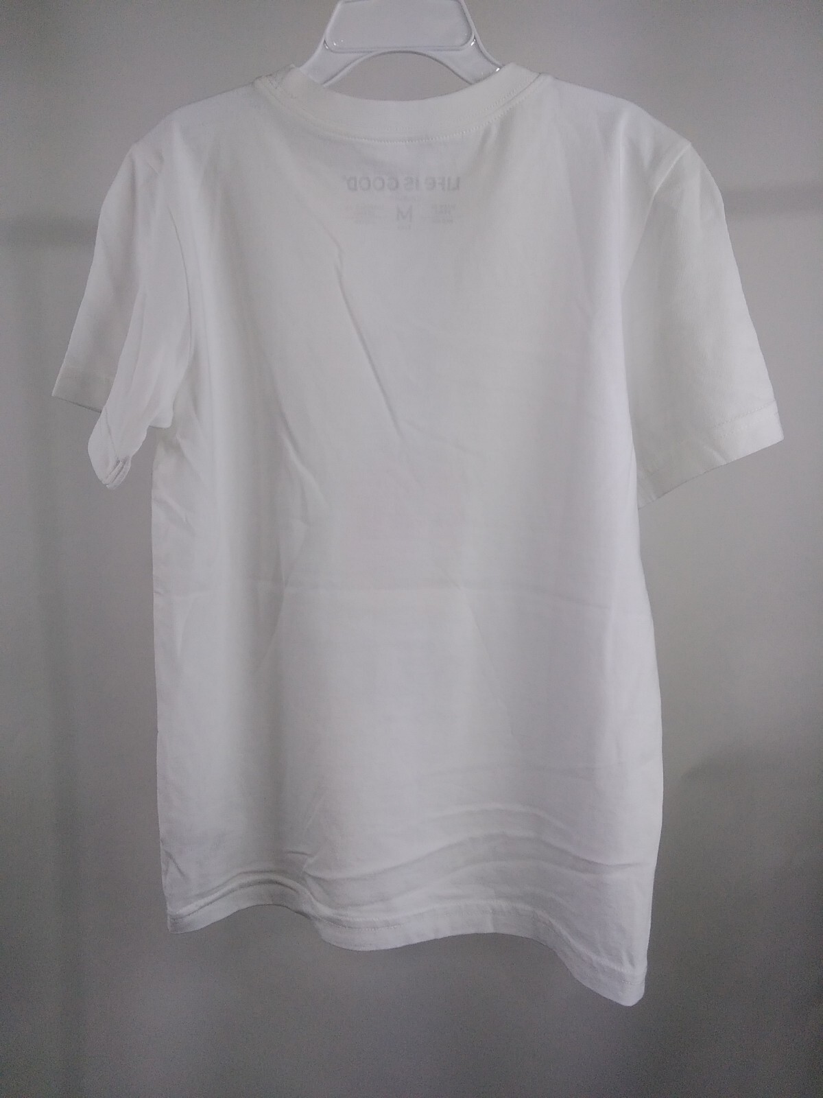 Life is Good Kid S/S Crusher Tee Pretty Sweet Cupcake White Medium 78203