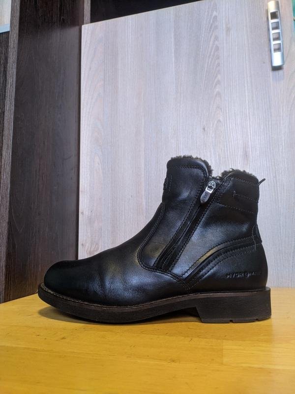 mens ecco boots black 41