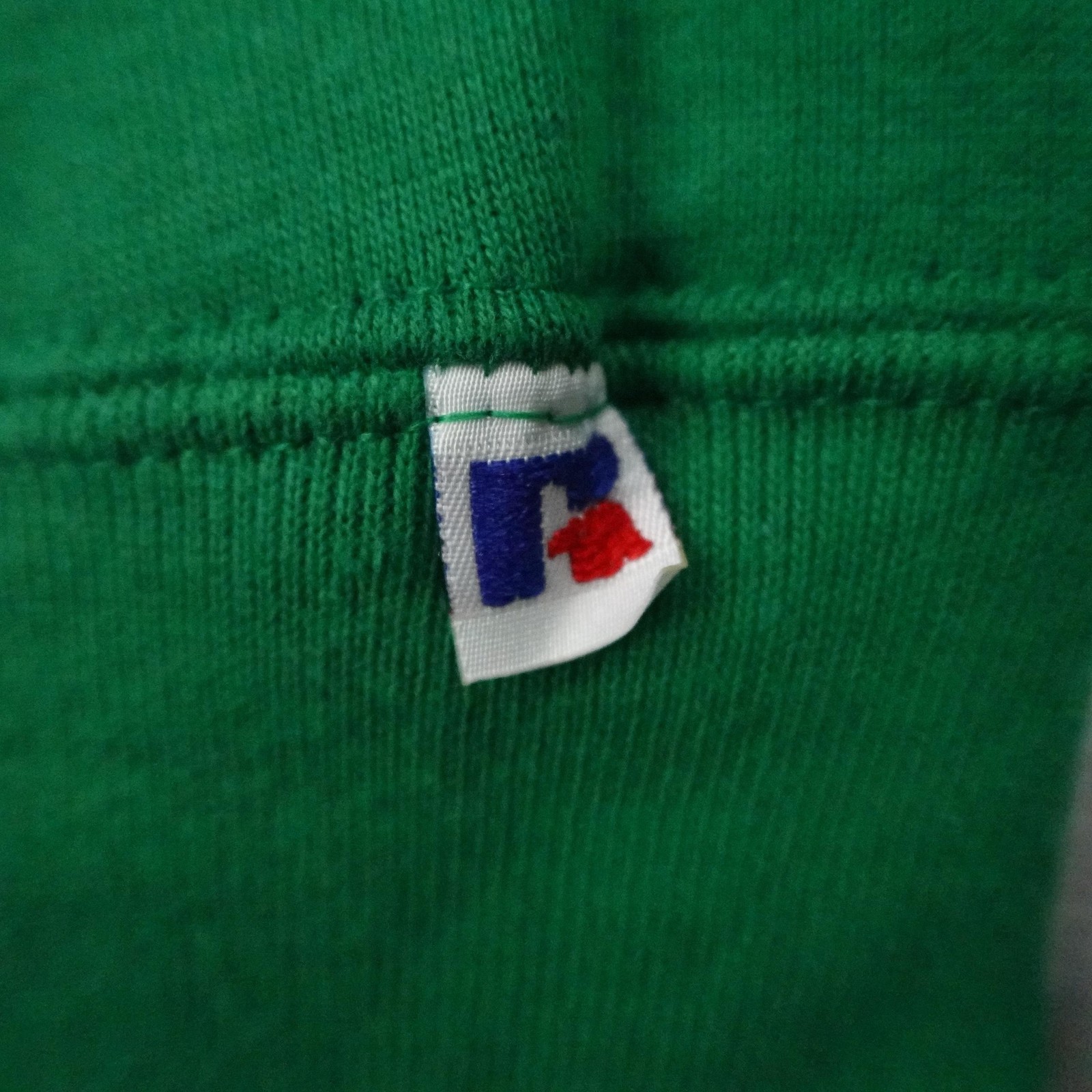 Vintage Russell Athletic Sweatshirt Mens XS Green Crewneck Deadstock NEW USA 90s