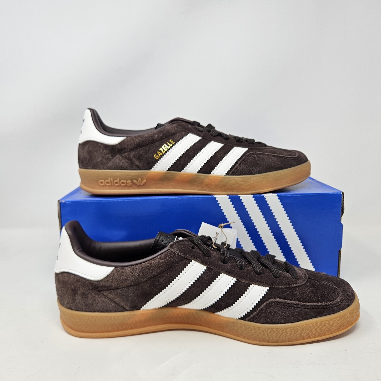 Adidas Gazelle Indoor ‘Aurora Coffee Core White Gum’ / HQ5152 / Men’s Size 9