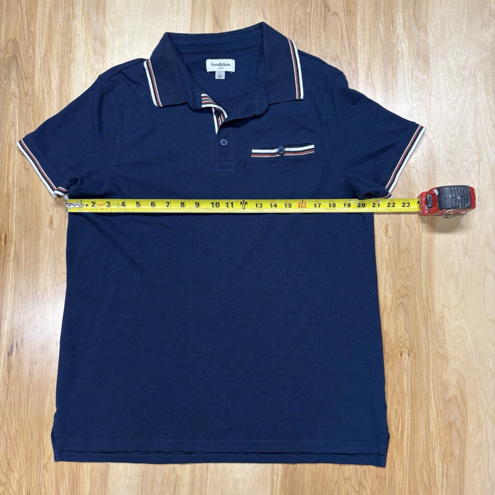 Goodfellow & Co. | Large | Navy Blue & Chrome