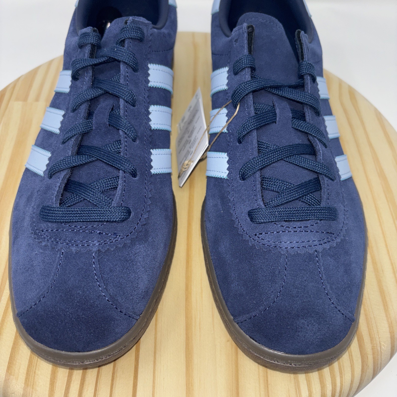 New! Adidas Stadt Night Indigo Navy Gum Originals Men’s US Sz 12