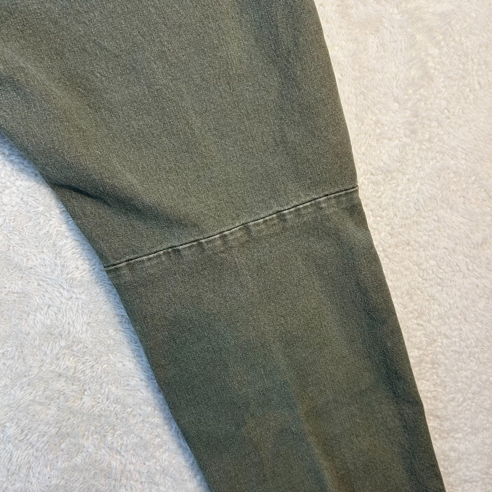 Proof Rover Pants Mens 33×32 Green Stretch Canvas Slim Fit Straight Leg Utility