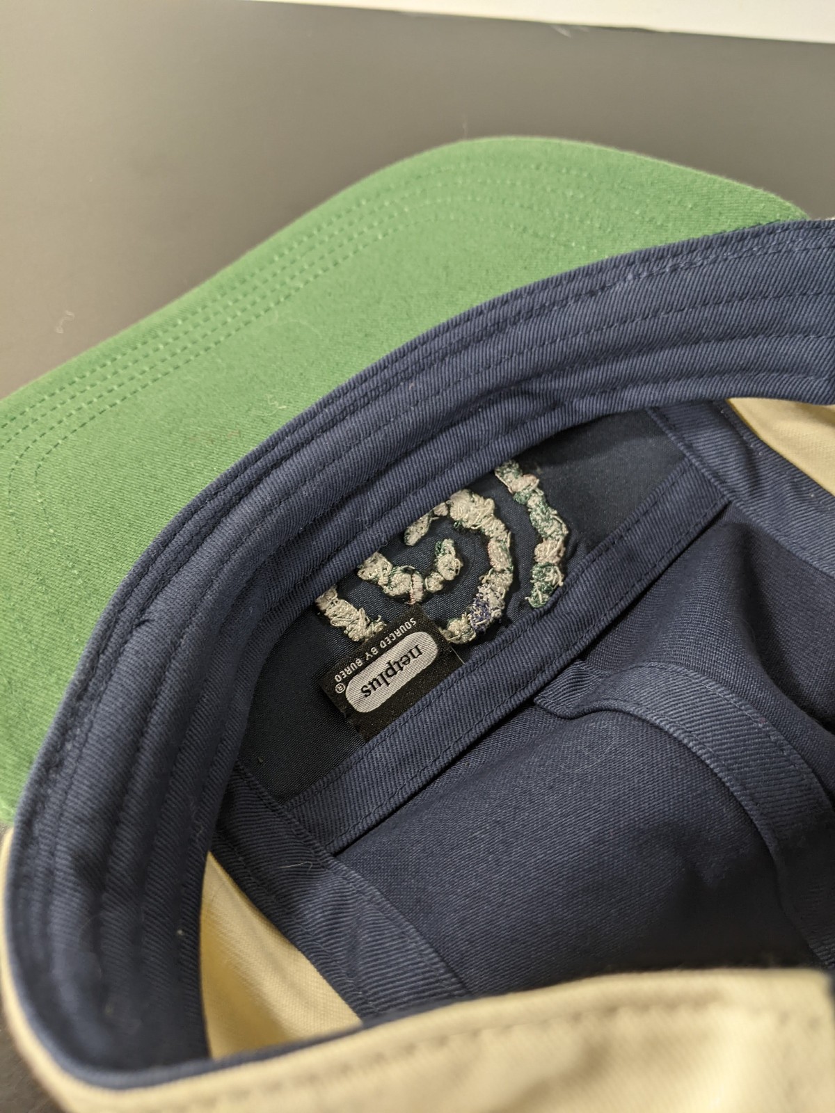 Mountain Hardwear Leave No Trace Swirl Logo Color Block 5-Panel Strapback Hat