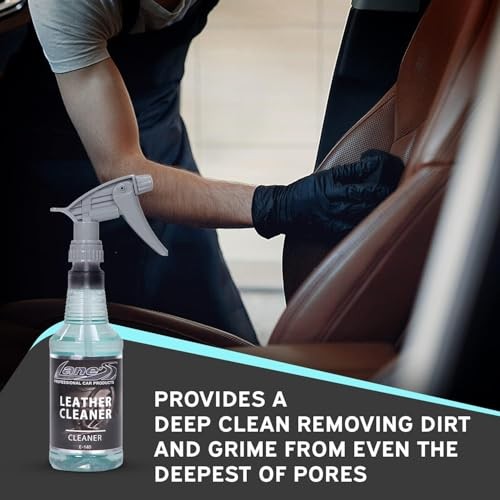 Leather Cleaner- Leather Protector Spray, Automotive 32 Fl Oz (Pack of 1)