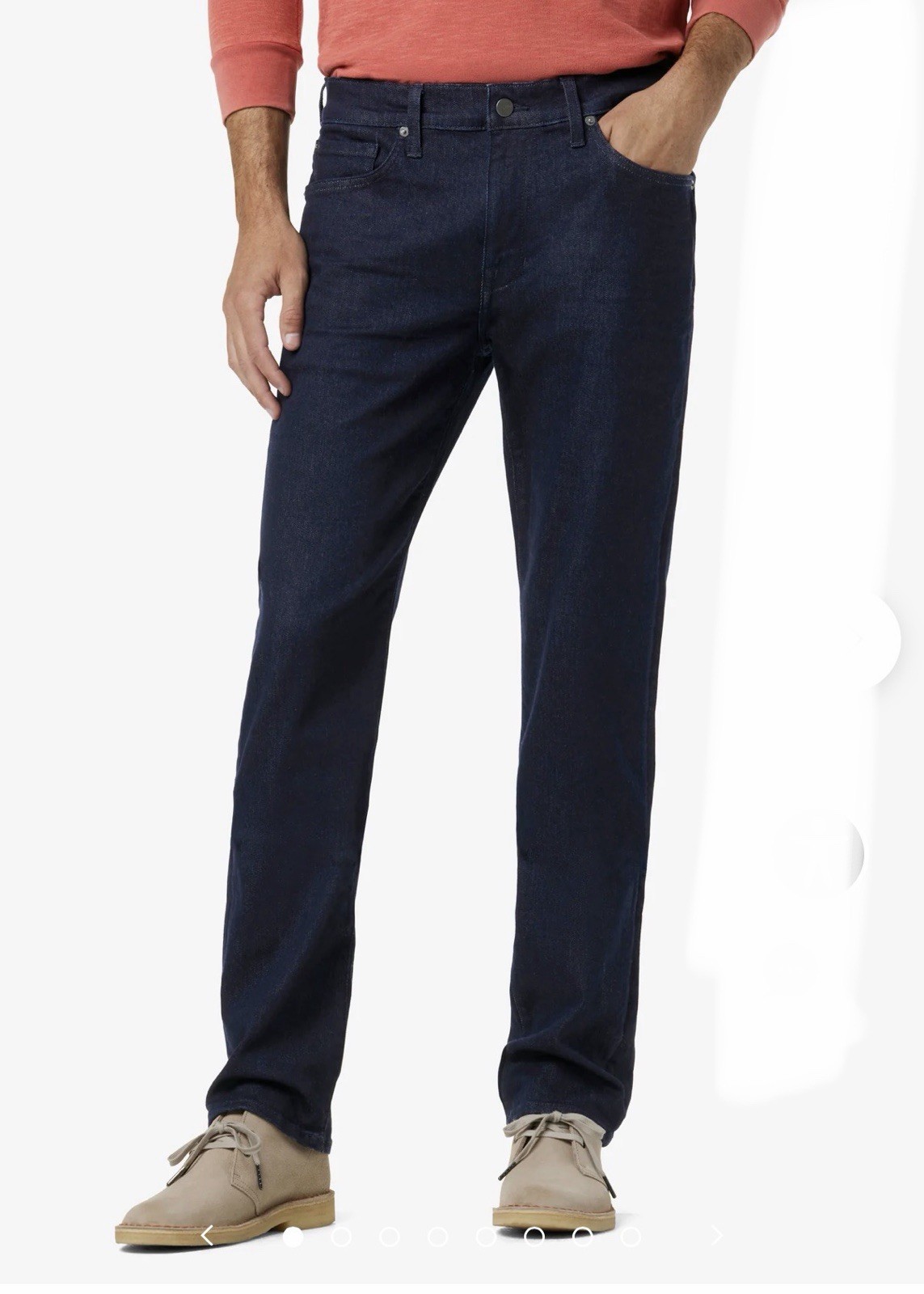 Joe’s Jeans Mens The Brixton Straight + Narrow Denim Jeans Livingstone Blue 33