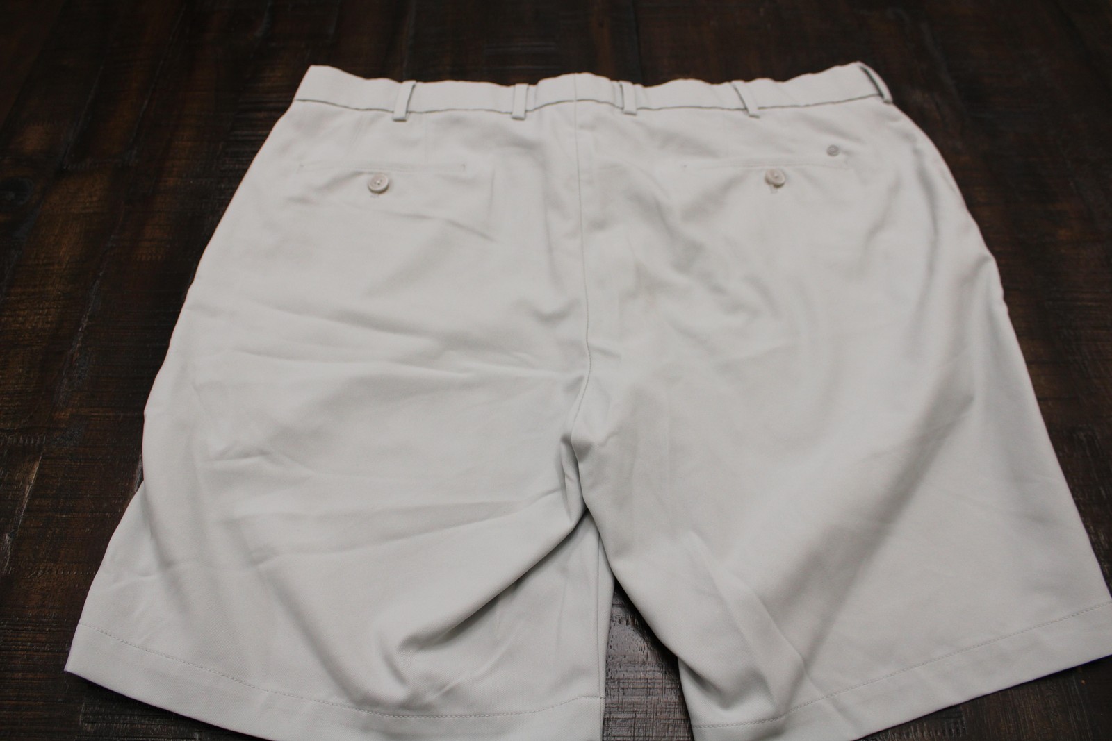 Peter Millar Shorts Mens 38 Gray Salem Performance Chino Golf Stretch 9 Inch