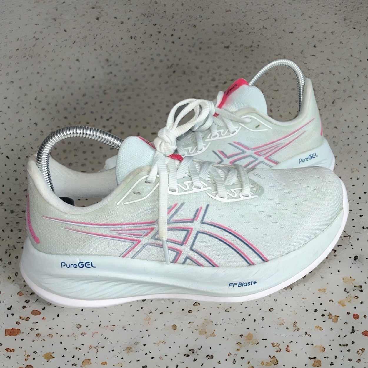 Asics Womens Gel Cumulus 26 1012B599 Blue Running Shoes Sneakers Size 7.5