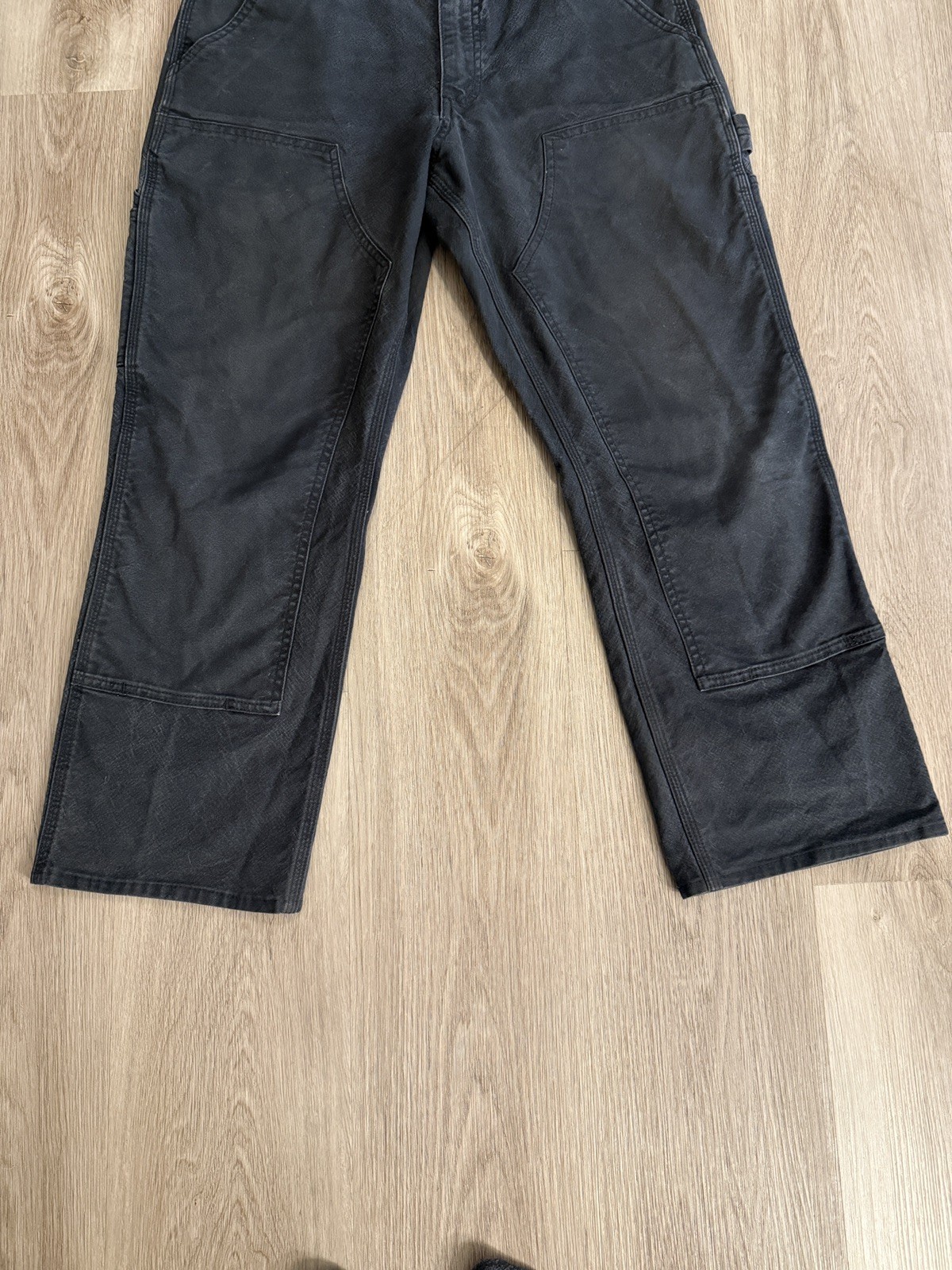 Carhartt Men’s Black Double Knee Relaxed Fit Workwear Pants 32×30*FREE SHIPPING