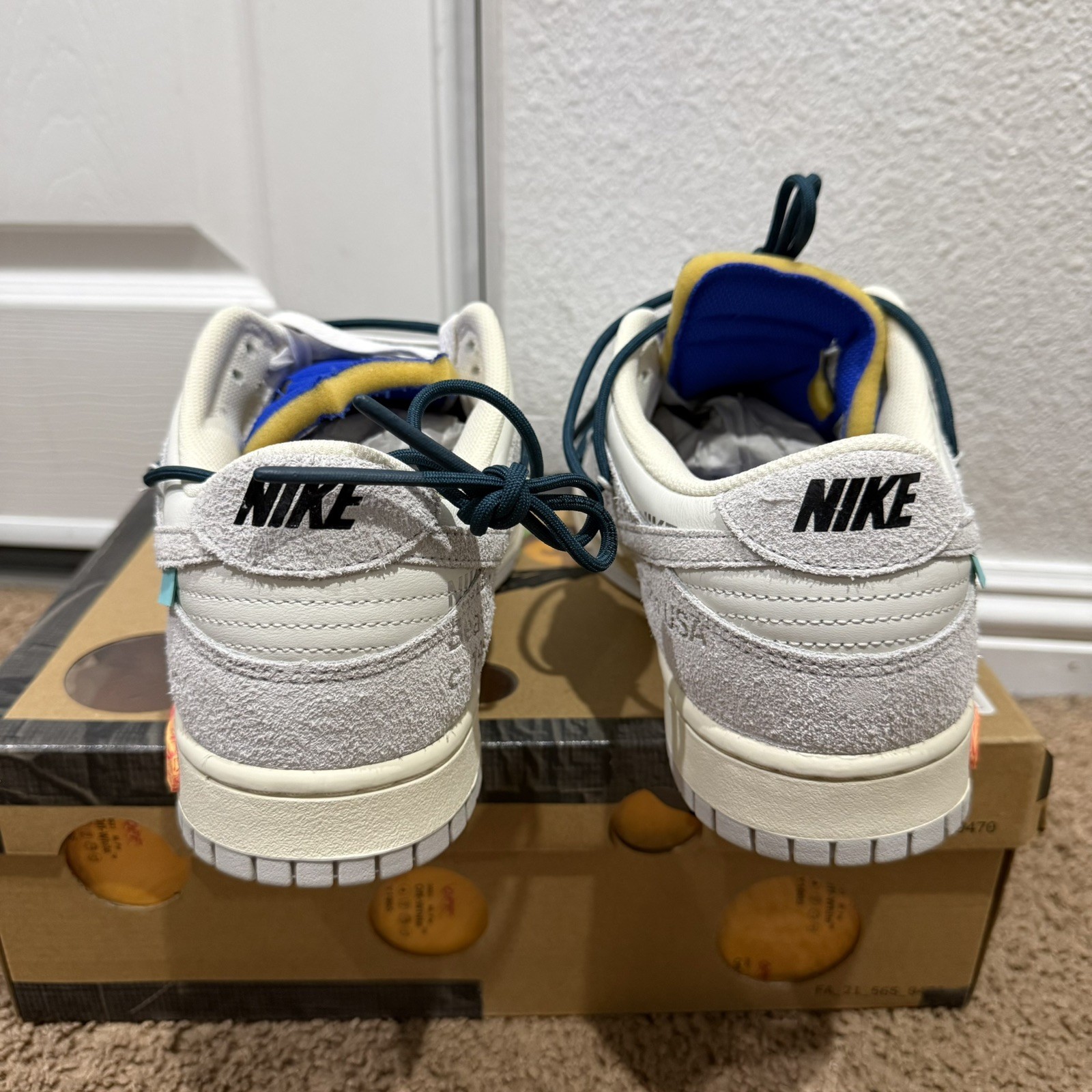 Size 12 – Nike Off-White x Dunk Low Lot 16 of 50 Worn once With Original Box