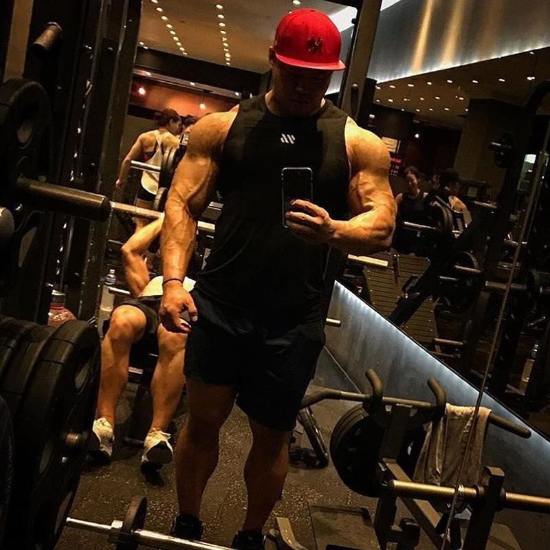 Men’s Mesh Bodybuilding Stringer – Quick‑dry Sleeveless Gym Fitness Vest