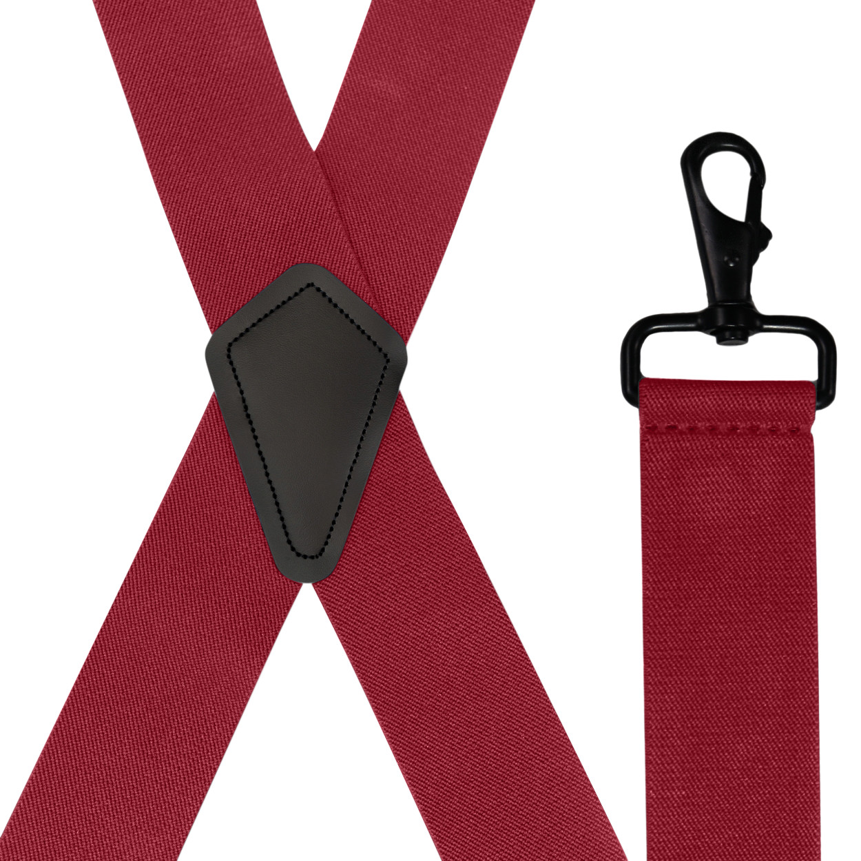 Men’s Suspenders – Various Colors, X Style Belt Loop Trigger Snap, USA Made