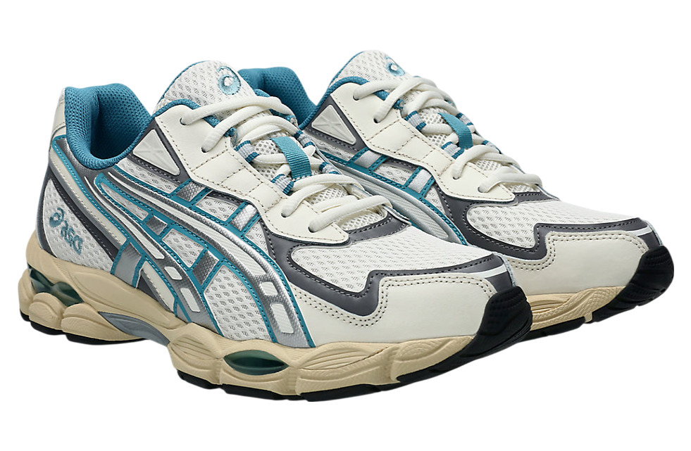 ASICS Gel-NYC 2055 Cream Blue Teal 1203A542-106 Men’s Size New