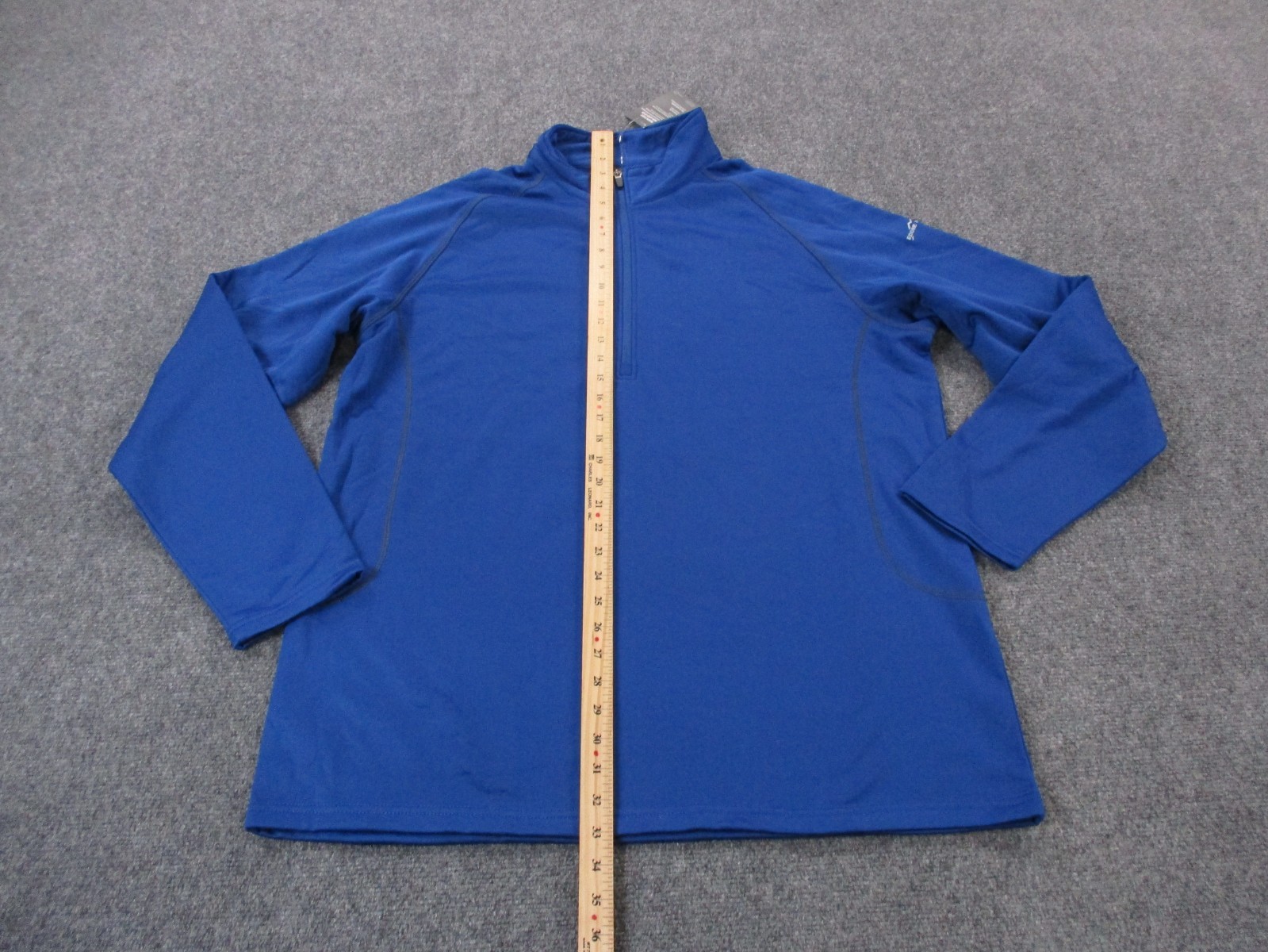 Eddie Bauer Jacket Mens 2XL Pullover Smooth Fleece Lined Base Layer Pullover NEW
