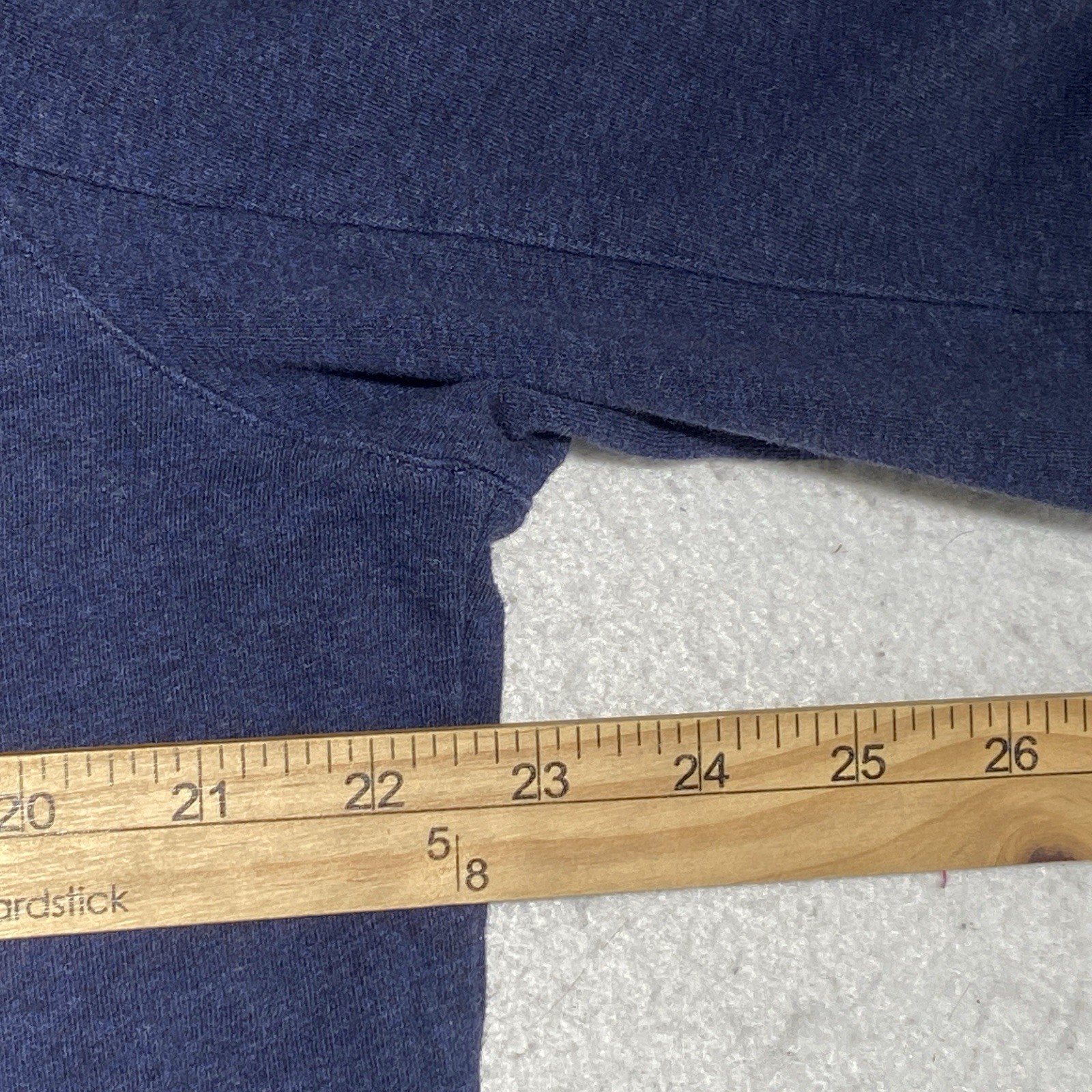 B. Draddy Proctor 1/4 Zip Hoodie Mens L Navy Pima Stretch Pockets Performance