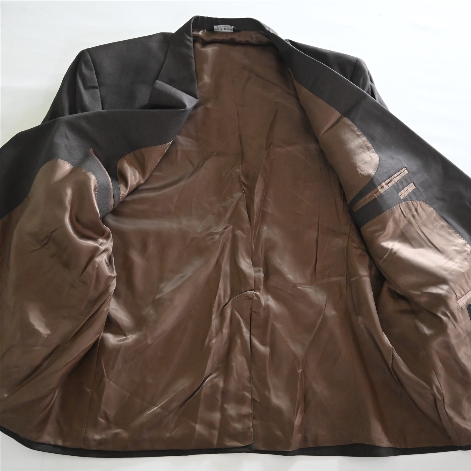 NEW Jos A Bank 50R 46×32 Brown Nailshead 100% Wool Mens Jacket Pants Suit