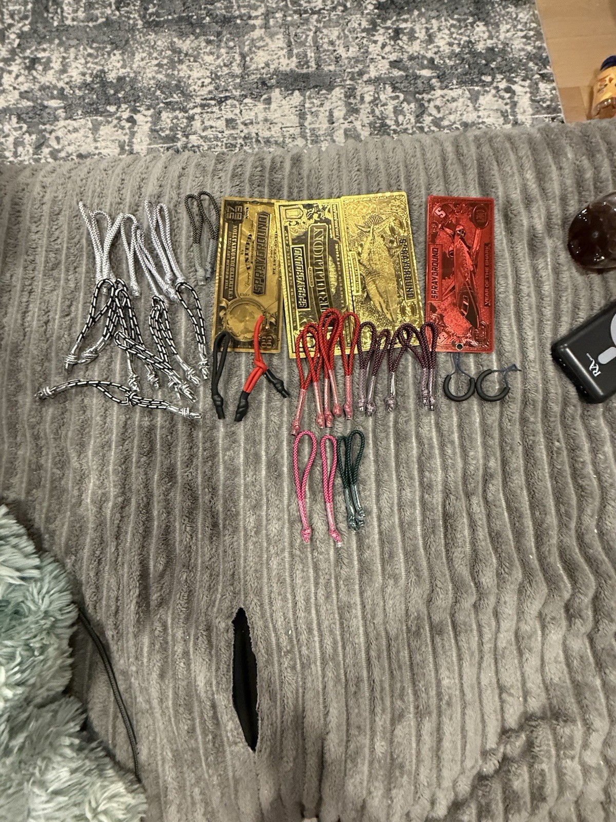 [RARE] Nike Elite Zipper Pull Tags🏷️ And SPRAY GROUND MONEY💵 TAGS}🔥