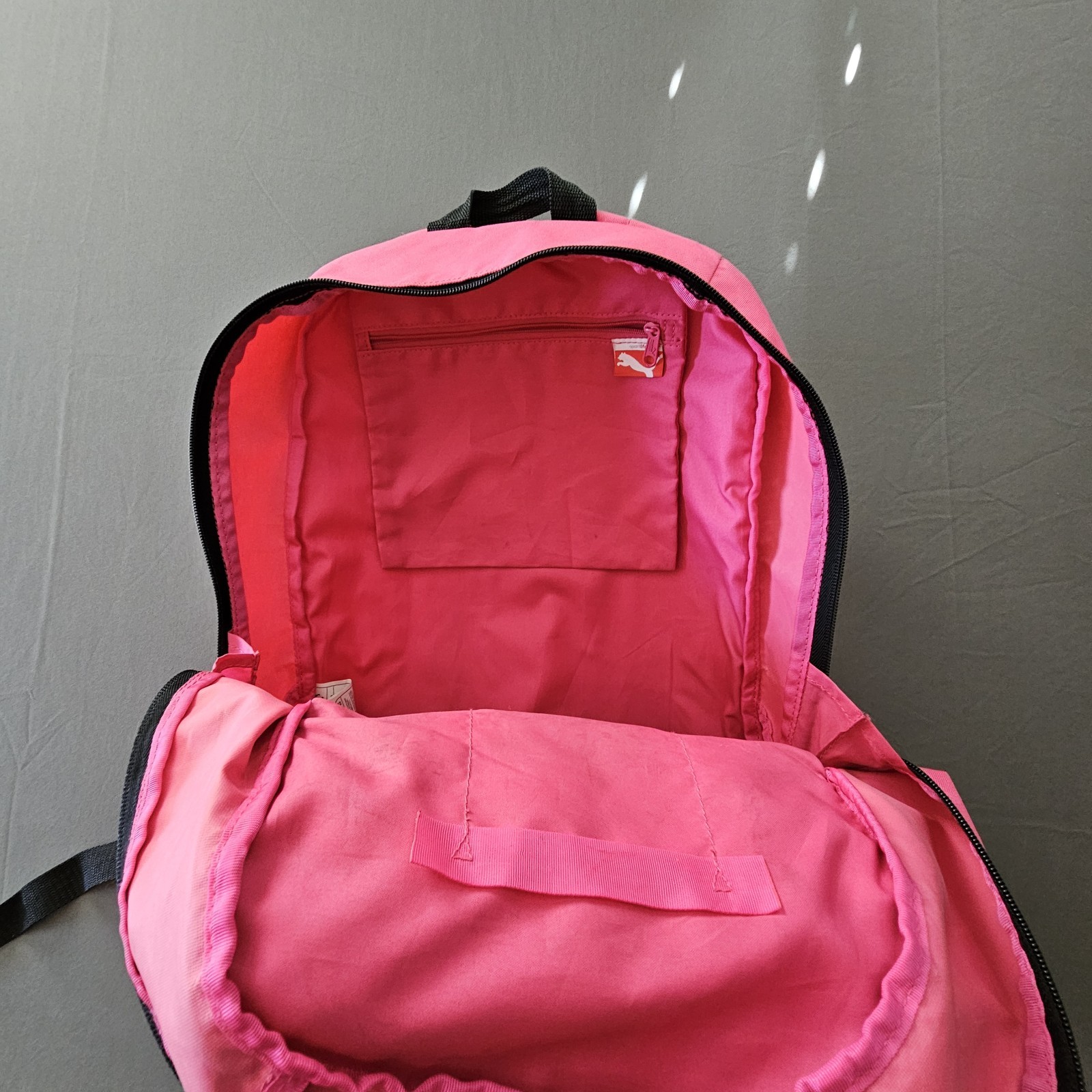 PUMA Backpack Pink School Bag Travel