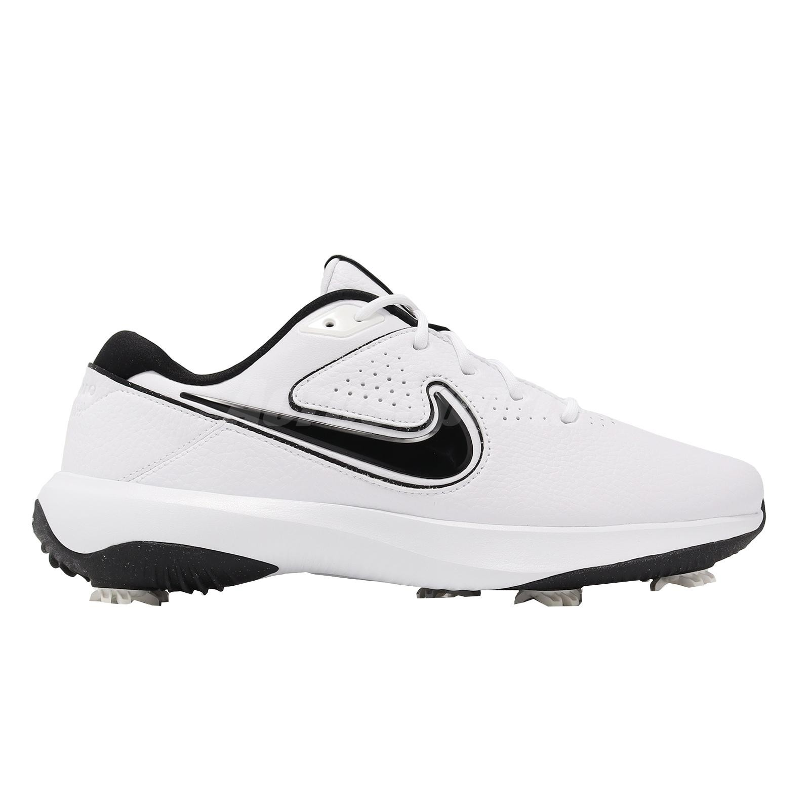 Nike Victory Pro 3 Wide NN Black Noir White Men Golf Spikes Cleats DX9028-110