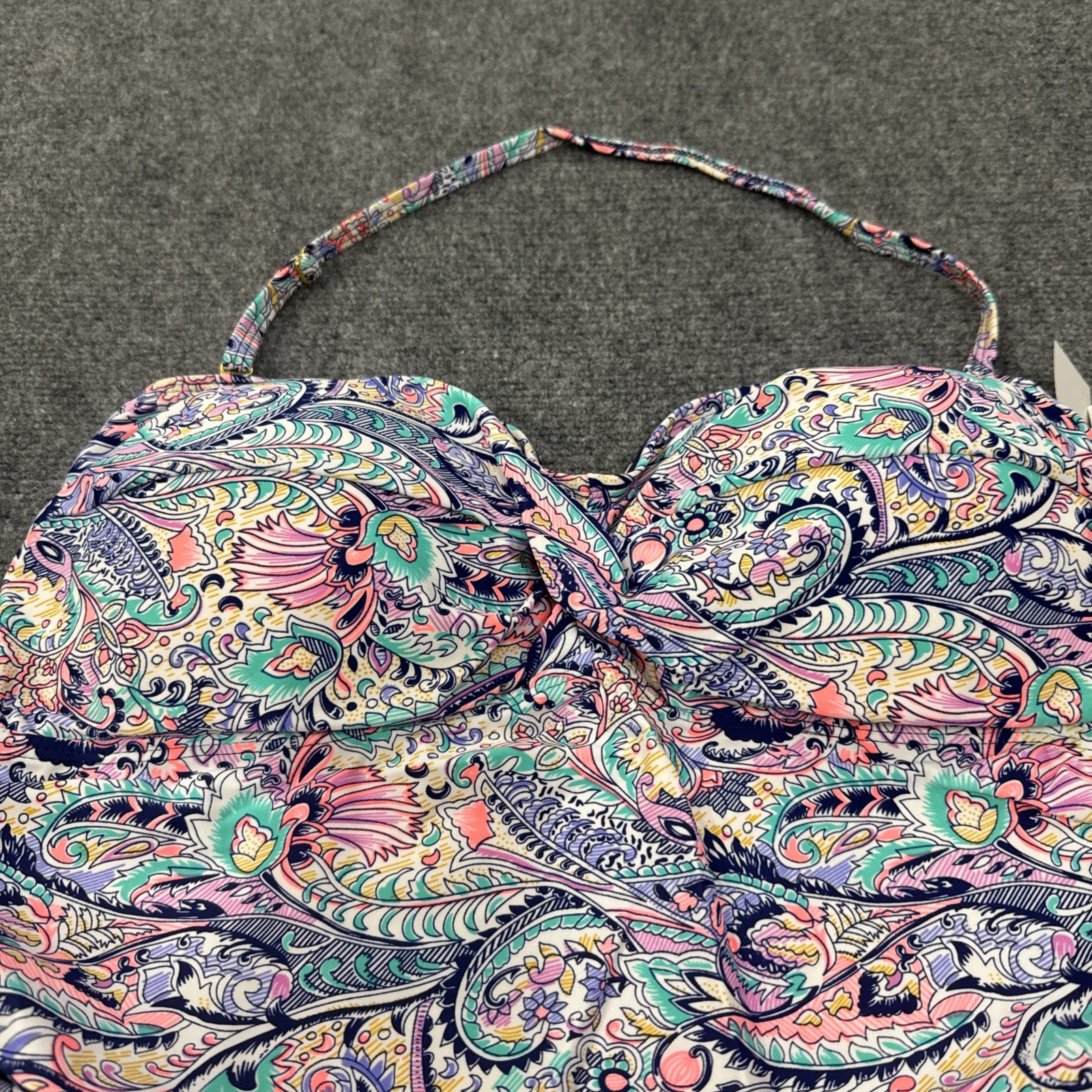 Plus Size 18W Bal Harbour Tummy Control One-Piece Swimsuit /Multi Color