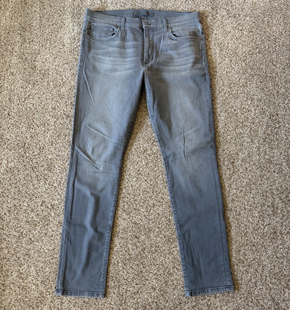 JOE’s Jeans Mens Grey Wash 36 x 32 – The Brixton “Skinny Fit” Denim