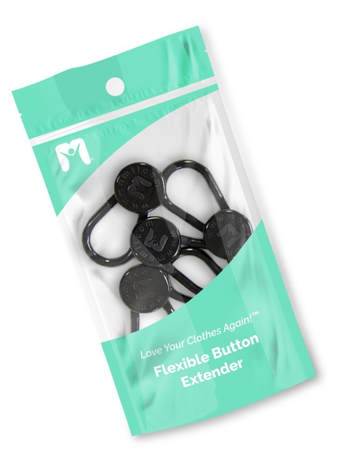 Flex Button Pant Extender 5-Pack – Adds 1-2 Inches, Super Sturdy with a Littl…