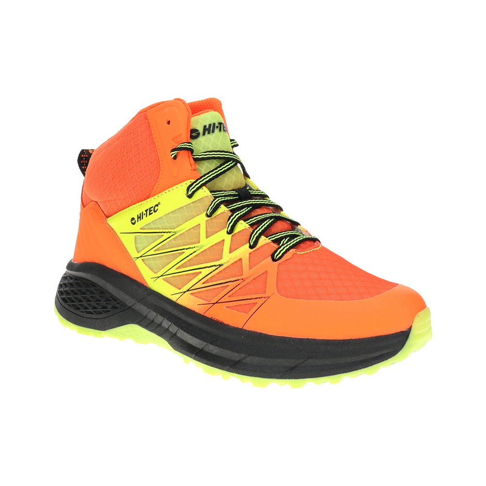Hi-Tec Ravus Mid Hiking Mens Orange Casual Boots CH80046M-OYB