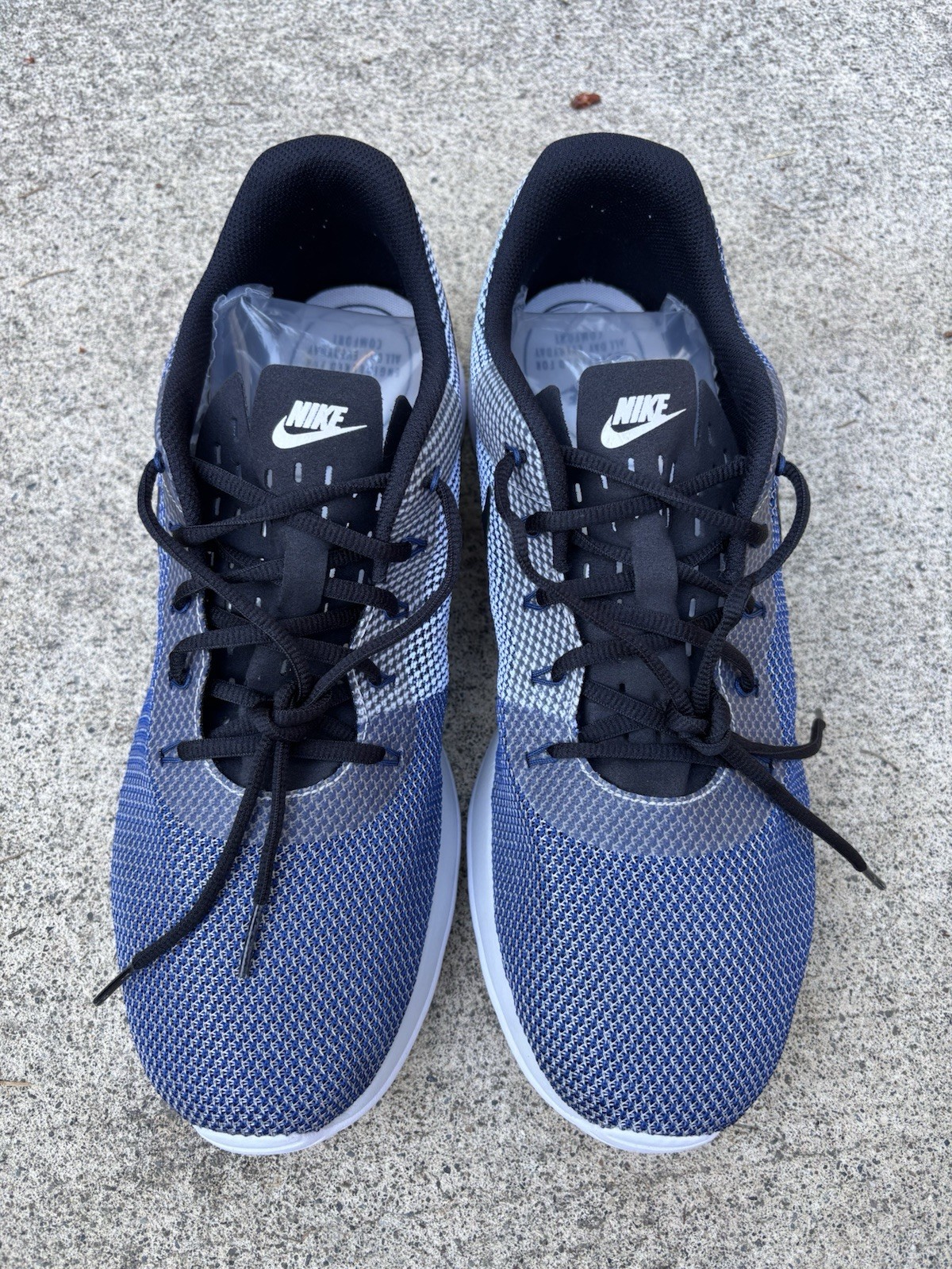 Nike Tanjun Racer Vast Grey Black White Sneakers Men’s 13 EUC