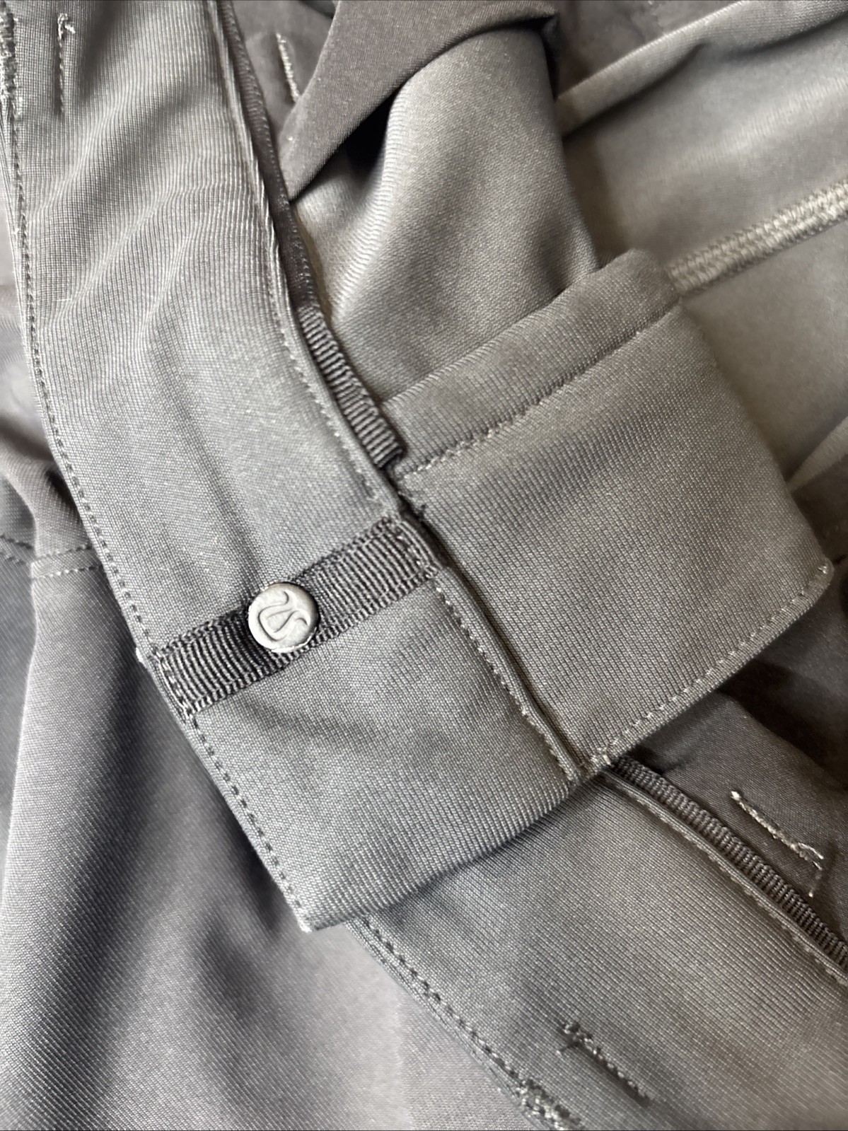 Lululemon Commission Pants Grey Men’s Size 36×32 Classic ABC Warpstreme LM5AF2S