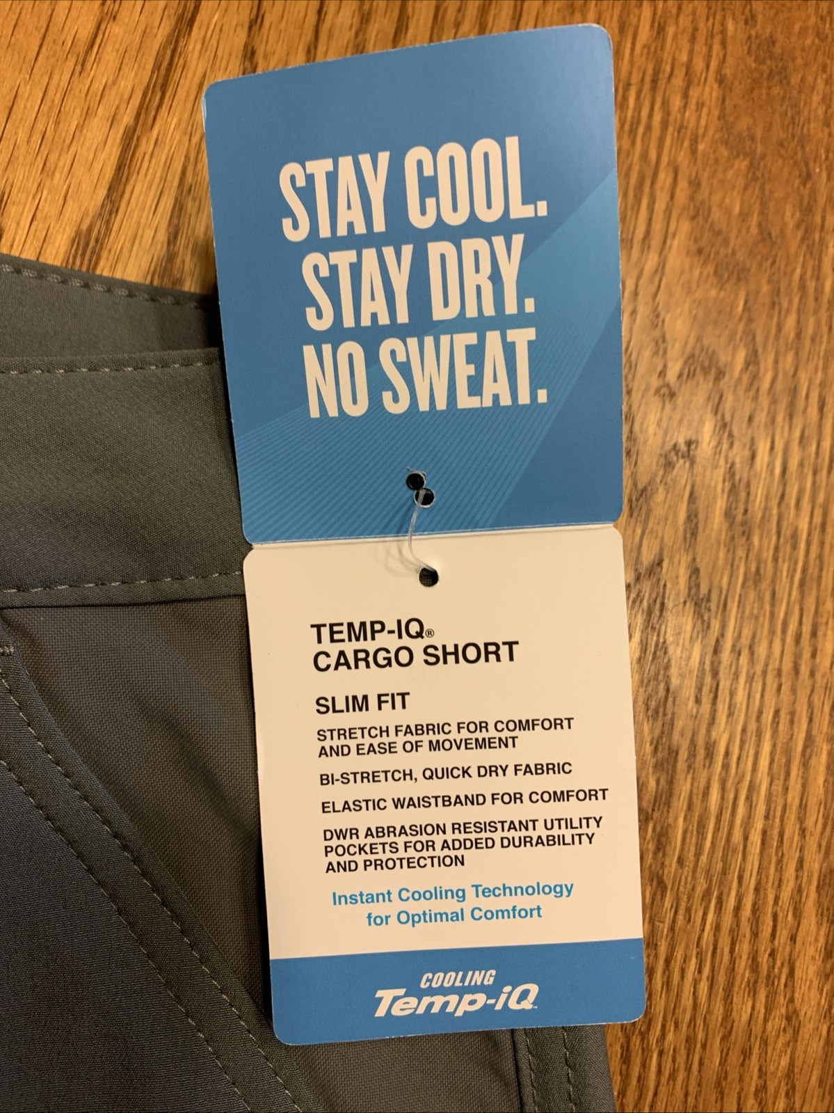 DICKIES Performance Workwear Womens Cooling Temp-iQ Gray SHORTS Sizes 4-10 NWT