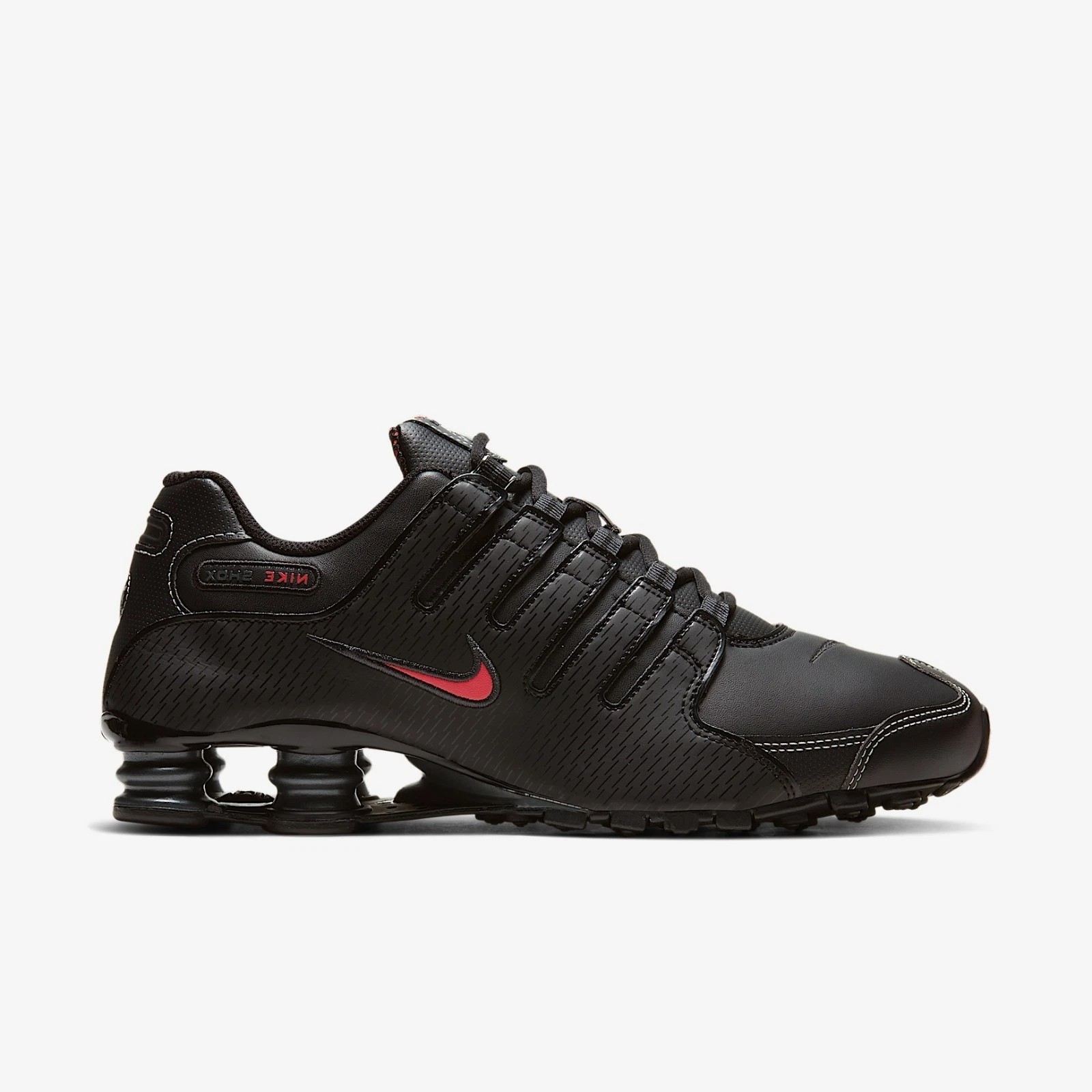 New Nike Shox NZ Black White Varsity Red Sneakers 378341-017 Men’s Size 10 US