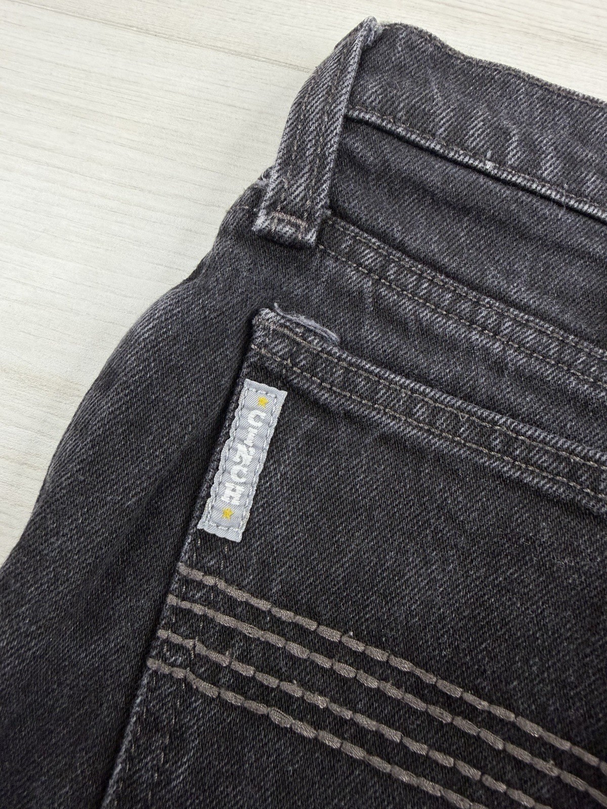 Cinch Black Silver Label Jeans Western Cowboy Straight Stretch Denim Mens 31×30