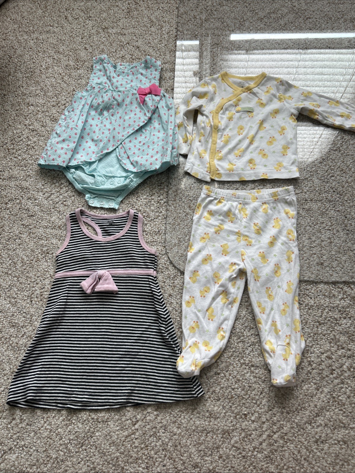 Huge Lot Of Baby Girl Clothing 3-24 Mos