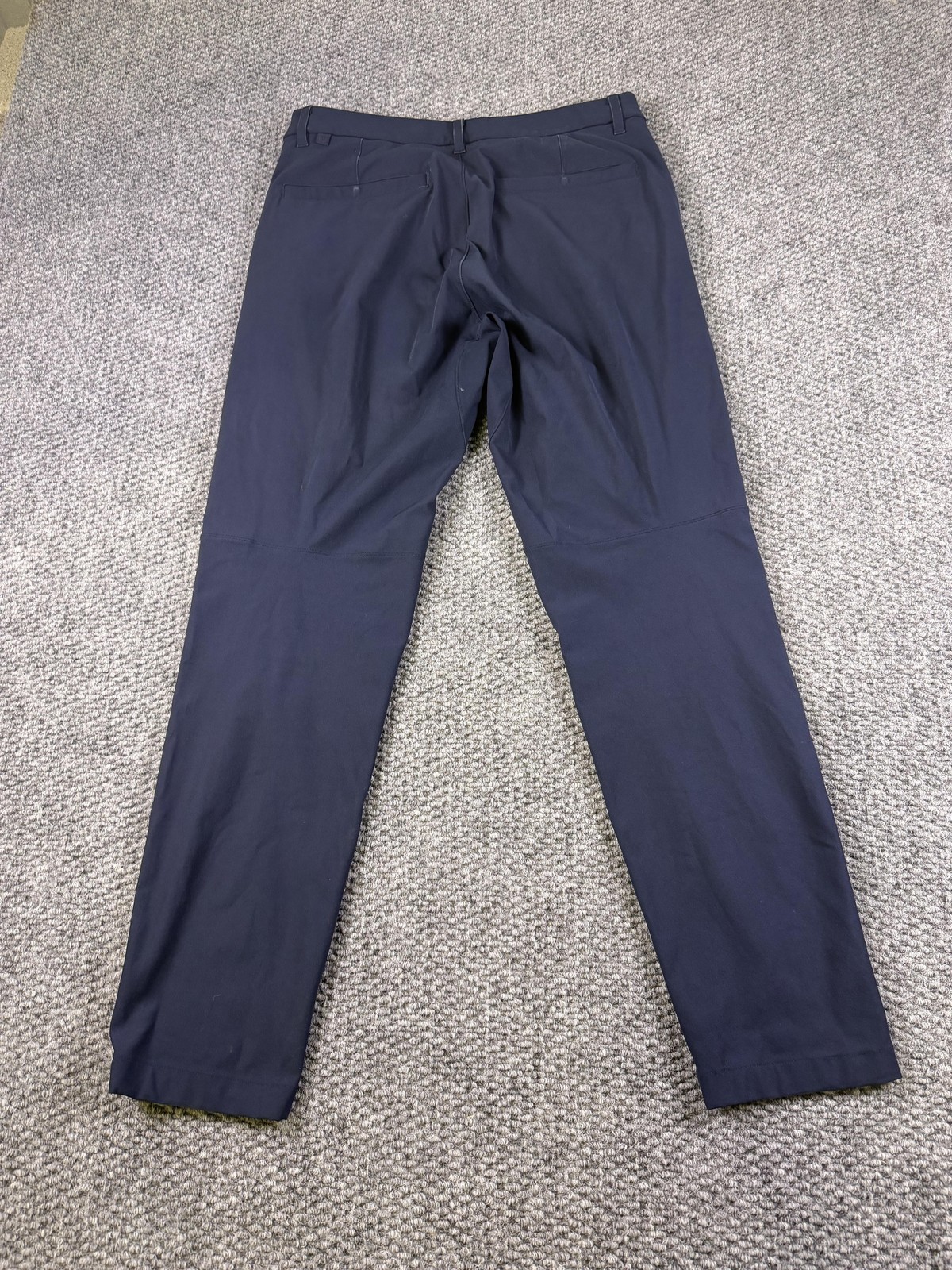 Lululemon Pants Mens 32×32 Blue Chino Slim Stretch Straight Leg Casual Travel