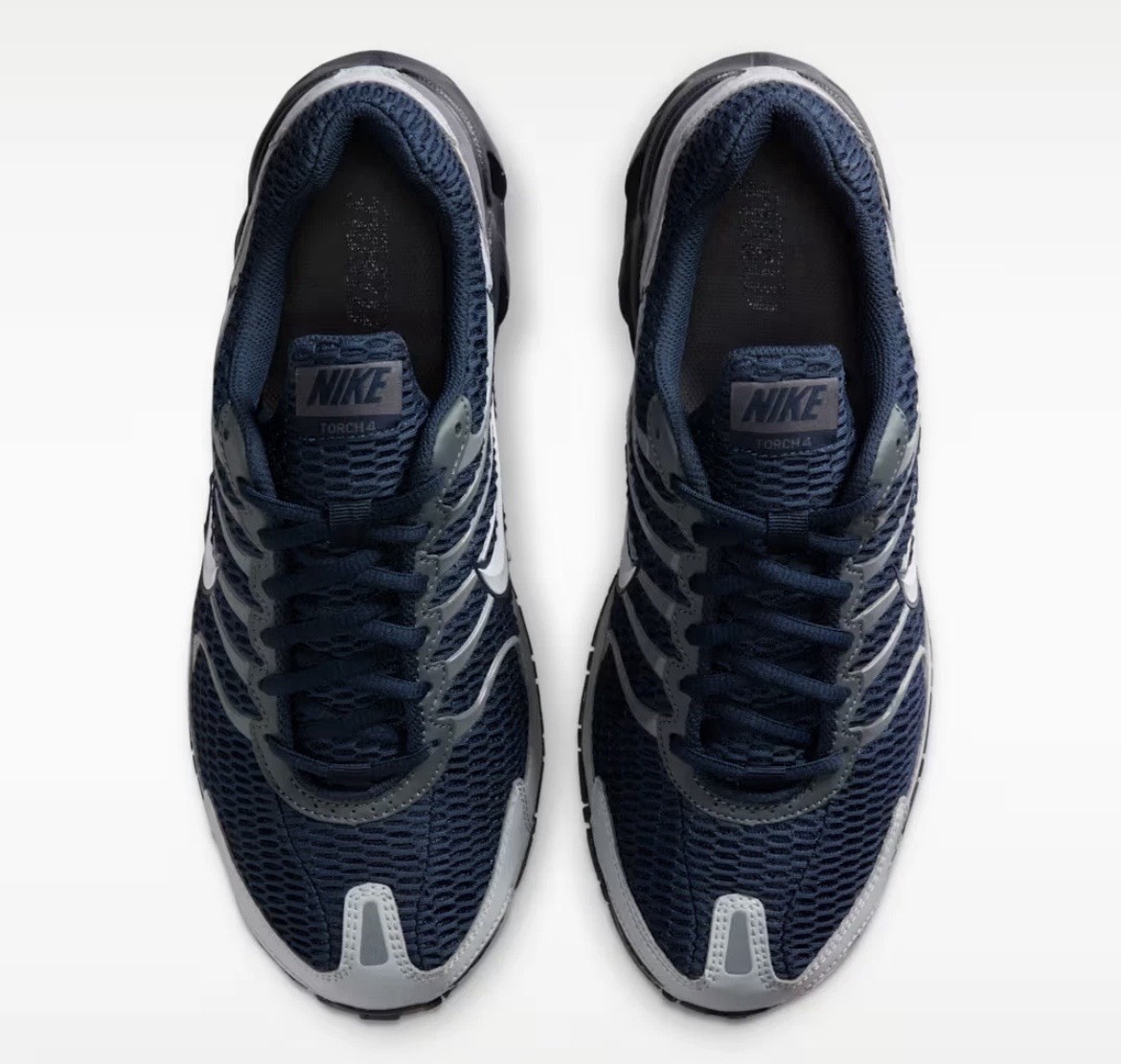 Nike Air Max Torch 4 Obsidian White Wolf Grey 343846-411 Men’s Multi Size NEW